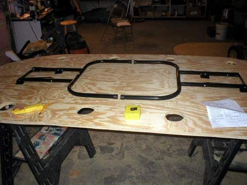 A side view of our legs.  Yours should look similar.