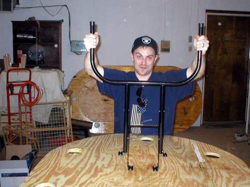 I AM MAN!  I BUILD STUFF!