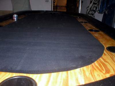 View from the arc of the table.