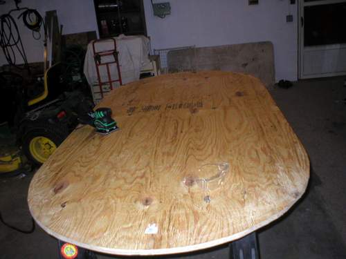 The first finished cut.