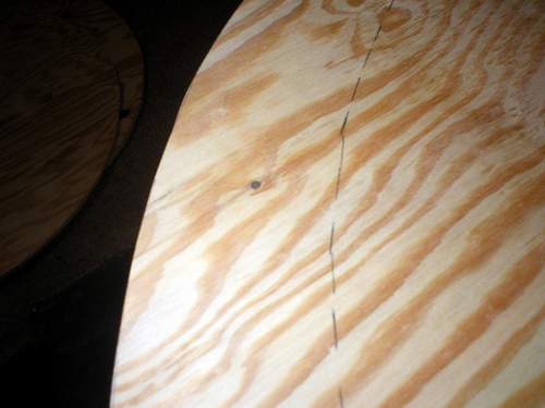 A 3 inch measure all the way around.