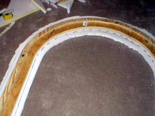 Cut outside your lines, and trim up if necessary.